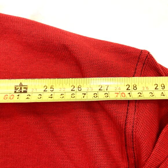 Texaco Gas Polo Shirt Red 3/4 Sl Cotton 6XL Uniform Group Mechanics Oil - Picture 11 of 12